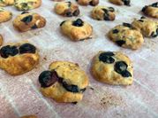 Una foto de cranberry cookies