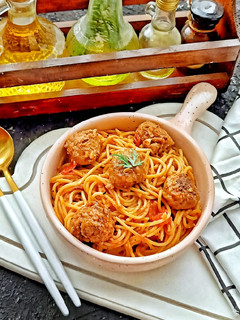 Foto resep Meatball Spaghetti
