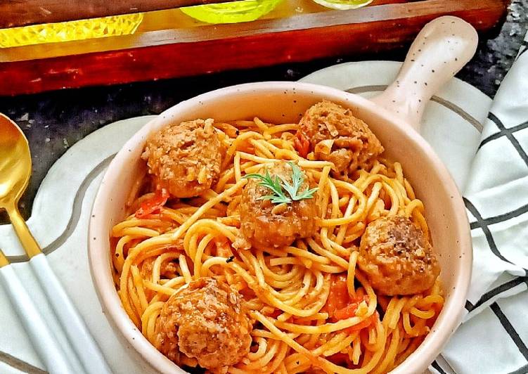 Resep Meatball Spaghetti yang Bisa Manjain Lidah