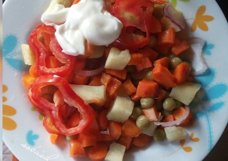 Recipe of Super Quick Homemade Simple pantry salad