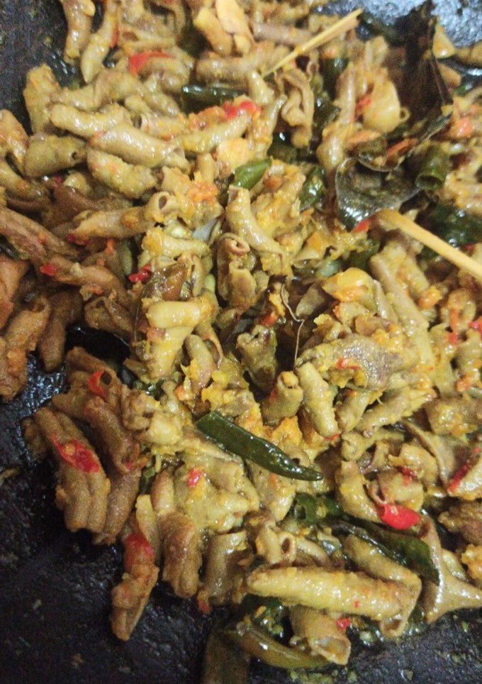 Foto resep Usus ala warteg