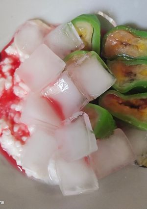 Foto resep Es Pisang Ijo