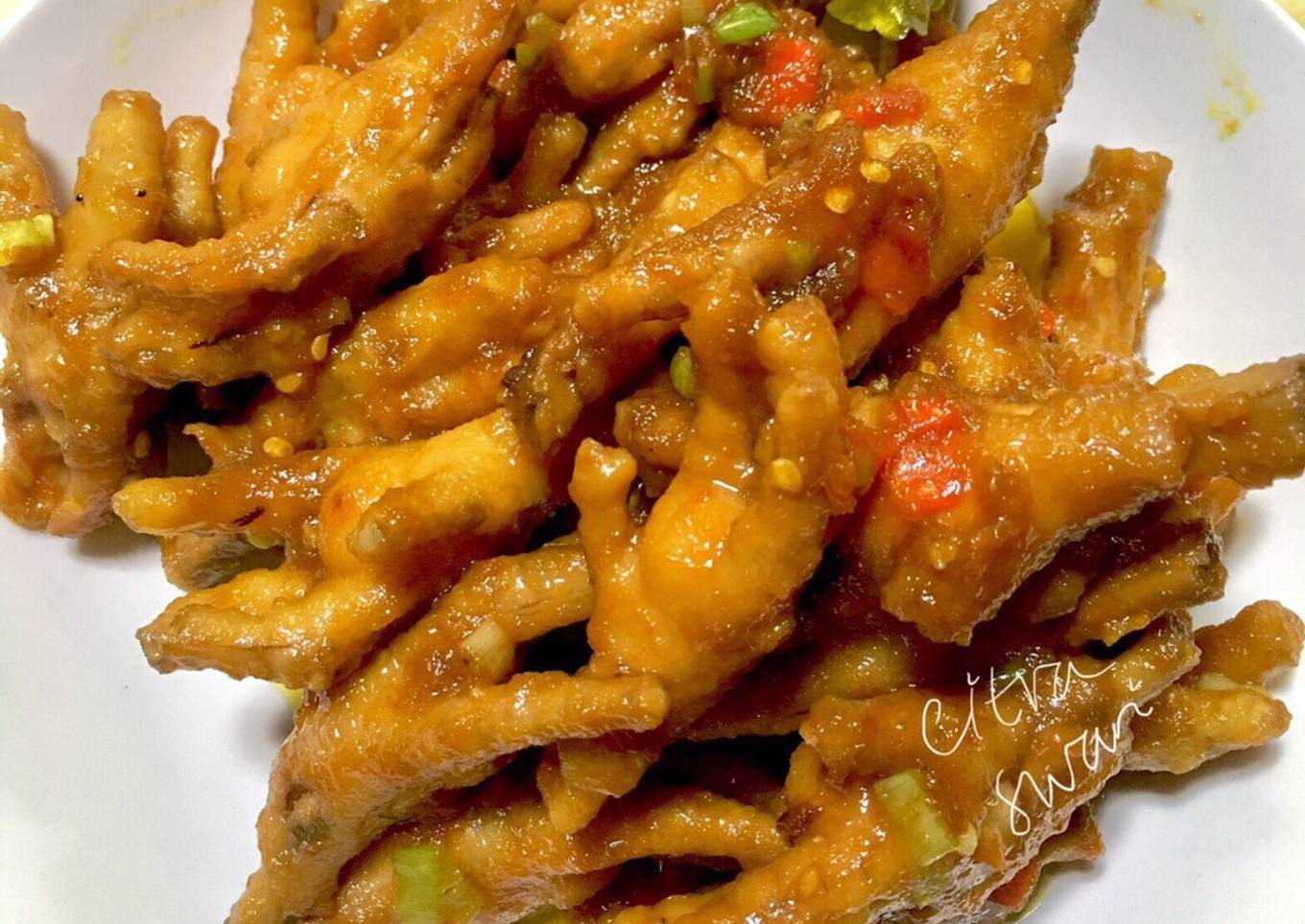 Ceker Sambal Mercon