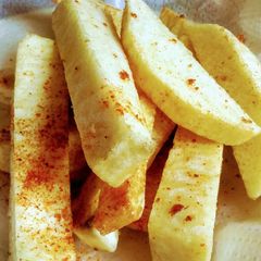 Peppered Fried Yam A picture of Peppered Fried Yam.