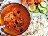 Gobhi Kofta Curry (Cauliflower fritters curry)