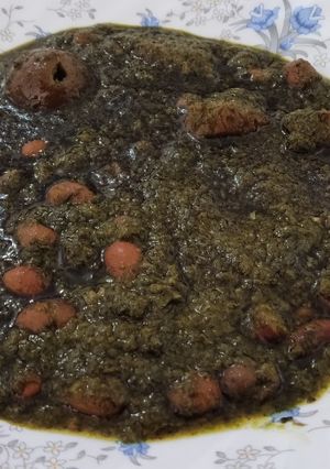 عکسی از دستور قورمه سبزی باطعم عالیییییی