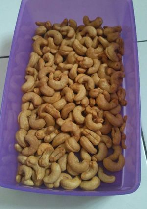Foto resep Kacang mete garing,gurih dan renyah bnget#pr_cemilankriuk