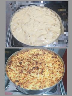 صورة لوصفة المعكرونه البشاميله 😋