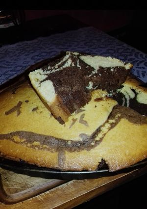 Una foto de Torta marmolada 😍