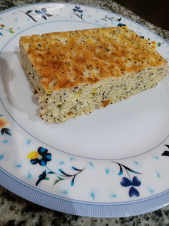 Una foto de Budín de limón y amapola light en flip essen 115cal por porcion