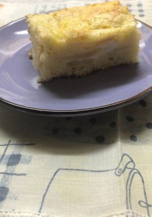 Una foto de Torta de manzana fácil