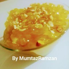 A picture of Kachche aam ka murabba.