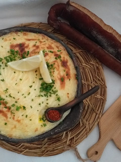 Una foto de Pastel de cochayuyo