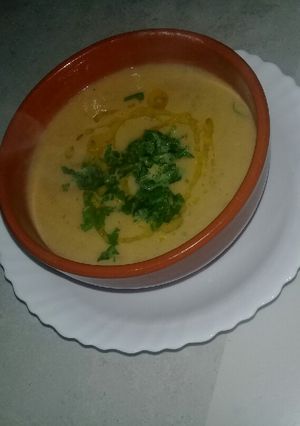 صورة لوصفة حساء السمك