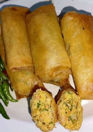 Foto resep 54|Lumpia Udang Dower 🌶️ pedas Rawit🔥