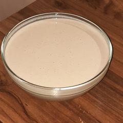 A picture of Groundnut pudding (kunun gyada).