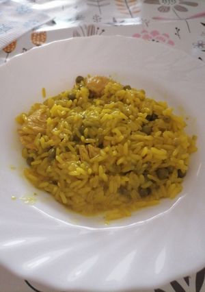 Una foto de Arroz con pollo