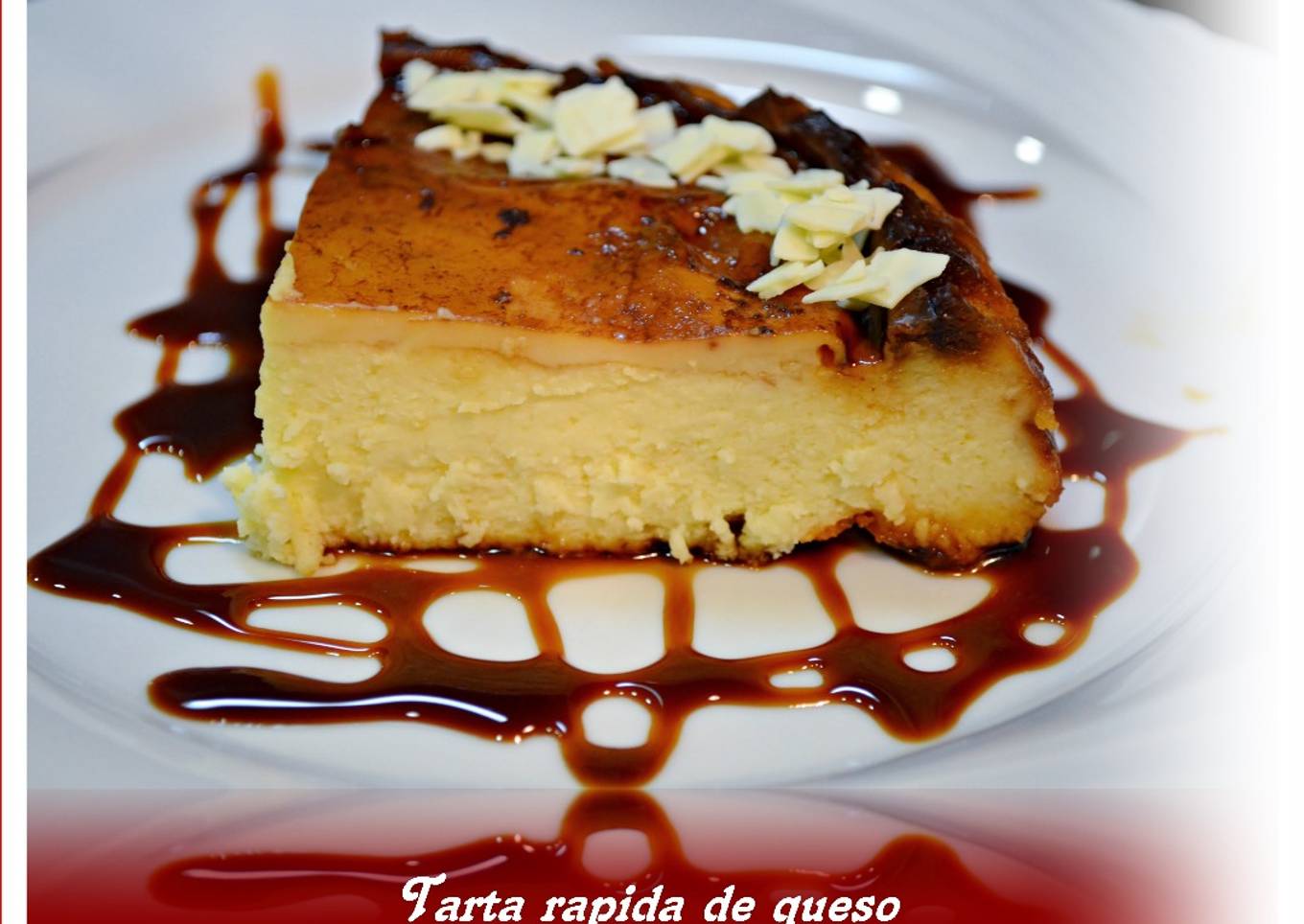 Tarta de queso curado. (Con y sin thermomix)