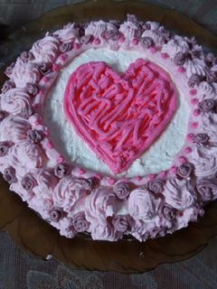 Foto resep Kue ulang tahun simple