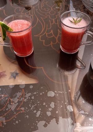 عکسی از دستور اسموتی هندوانه