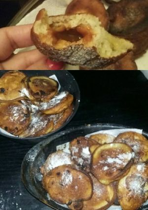 Una foto de Buñuelos de banana sorpresa