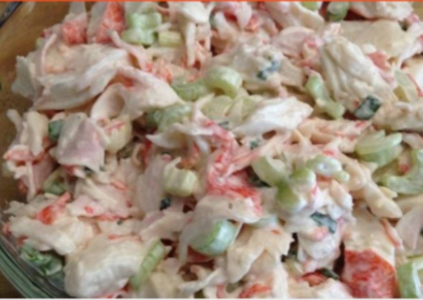 King crab salad