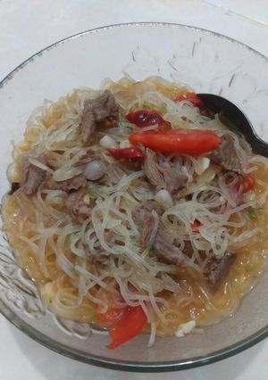 Foto resep Bihun Sapi kuah bening