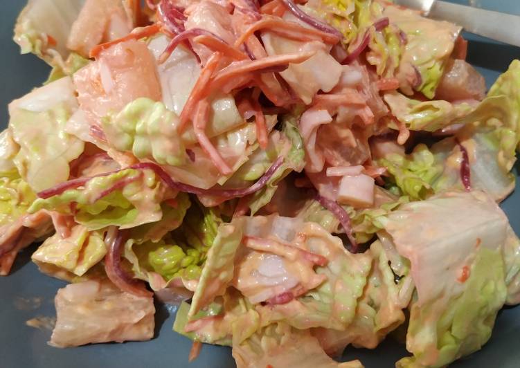Ensalada tropical 🦀🍍