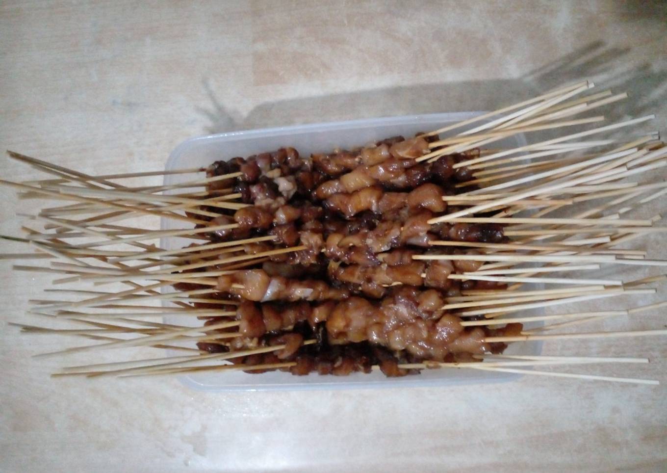 Sate ayam kecap simpel, rasa enak🤤