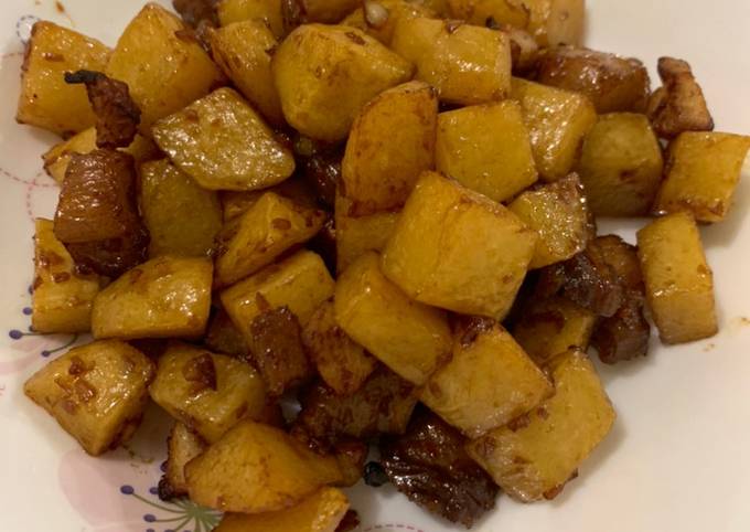 Resep Samcan kentang goreng kecap Resep Samcan kentang goreng kecap