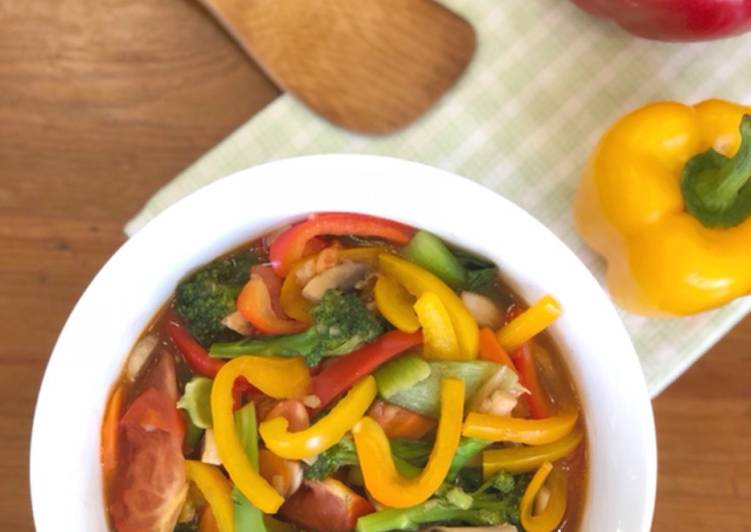 Vegetarian Cap Cay Vegetarian Cap Cay