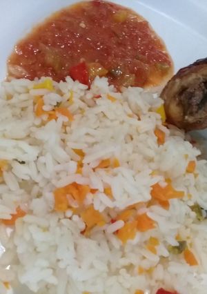 A picture of Robot pepper rice.
