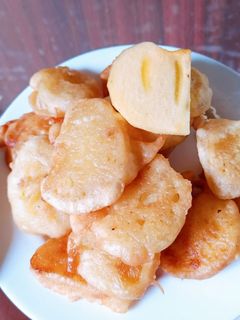 Hình của món Bánh hồng chiên.
