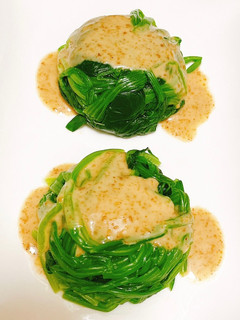簡單麻醬菠菜 的食譜成品照片