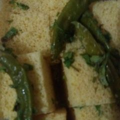 Dhokla A picture of Dhokla.