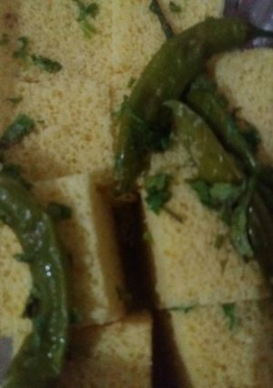 A picture of Dhokla.