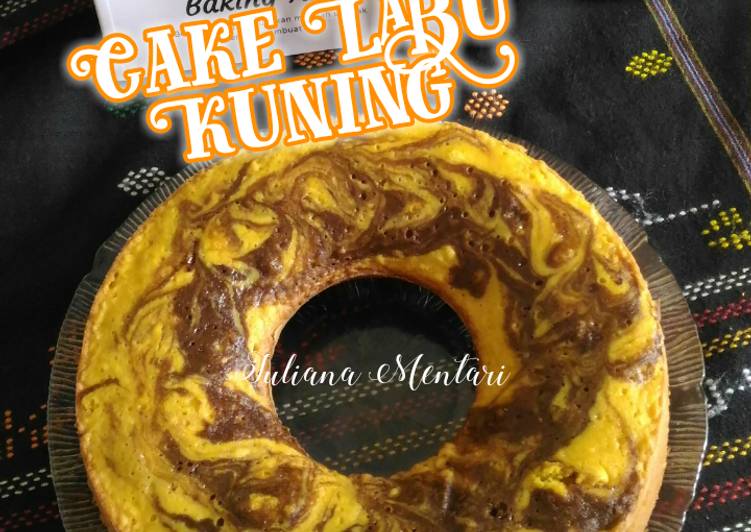 Resep 329. 💞 Cake Labu Kuning 💖 // Pake 2 Telur saja Lembut, Sempurna