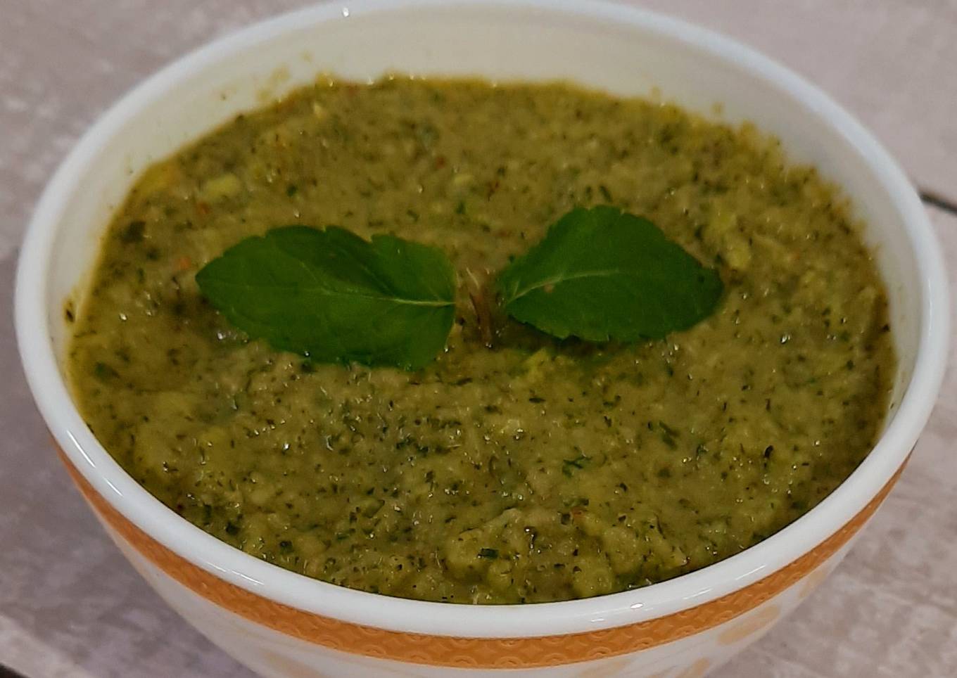 Raw Mango-Mint Chutney