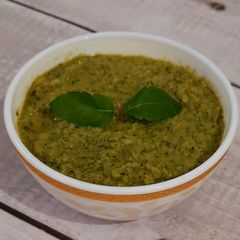 A picture of Raw Mango-Mint Chutney.