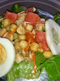 Una foto de Ensalada de Garbanzos