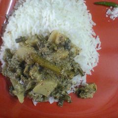 A picture of Mix veg mustard curry.