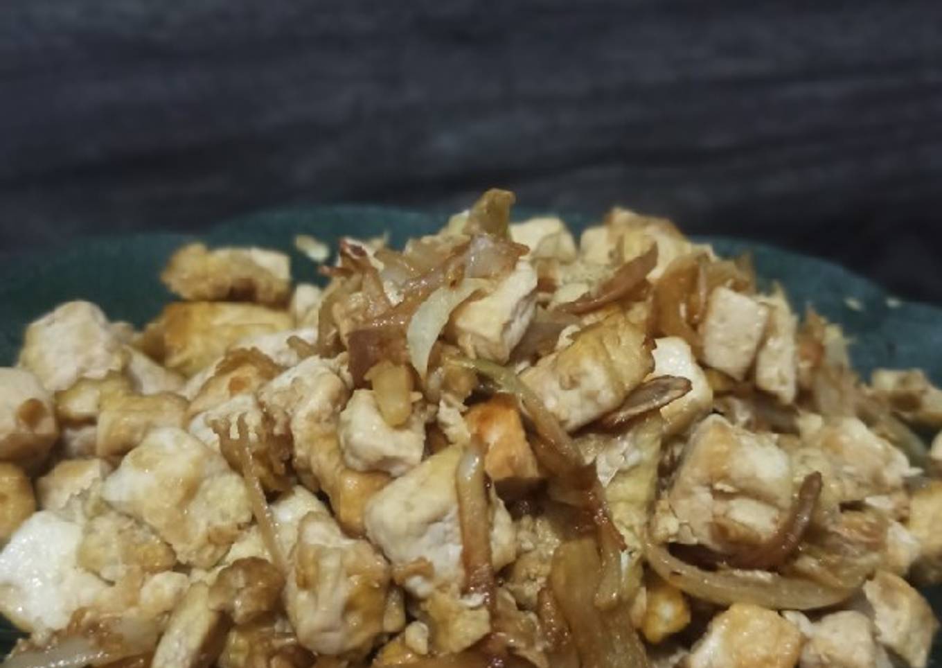 Menu tahu : tahu telor kecap