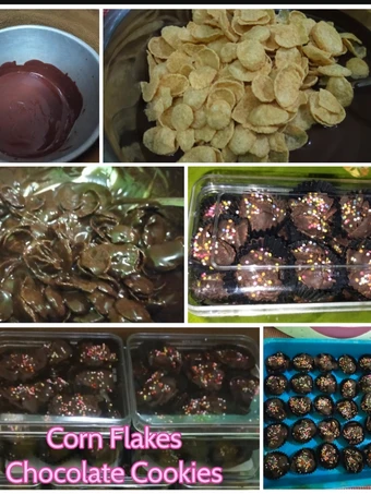 Langkah Gampang Membikin Resep Corn Flakes Chocolate Cookies yang Menggugah Selera Anti Ribet, Mantap Sekali