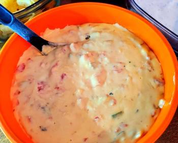 How To Cooking Recipe GameDay Smoked Cheese Dip Delicious Nutritious