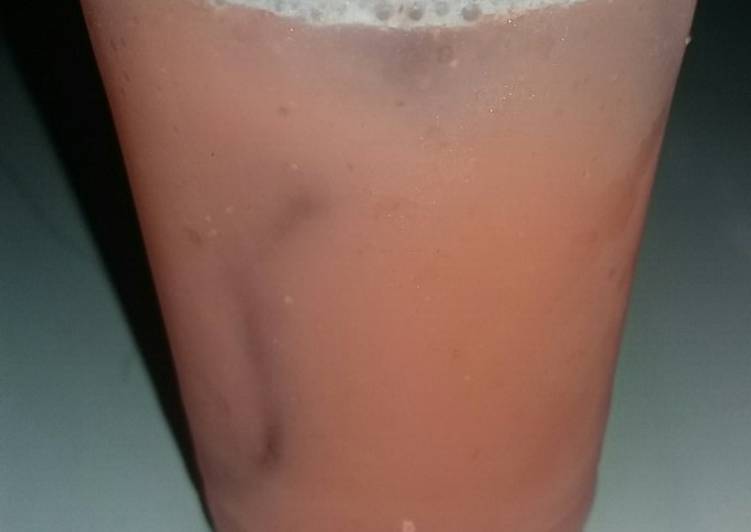 Jus Strawbery (peneman makan siang ini)