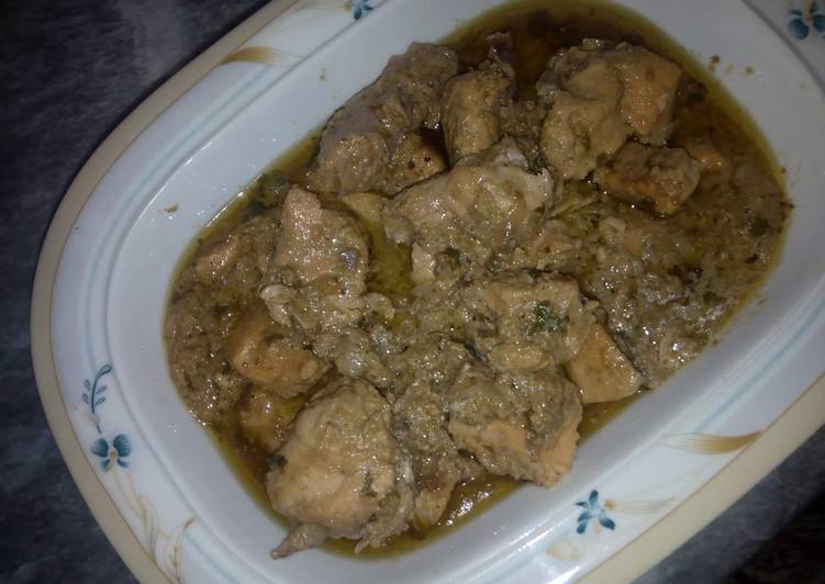 Recipe of Super Quick Homemade White chicken karhai