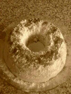 Una foto de Budín de manzana y canela
