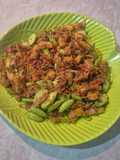 Oseng Tempe Teri Pete Kecombrang