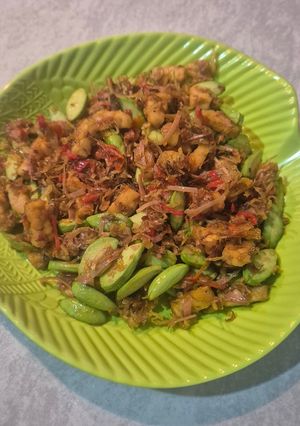 Foto resep Oseng Tempe Teri Pete Kecombrang