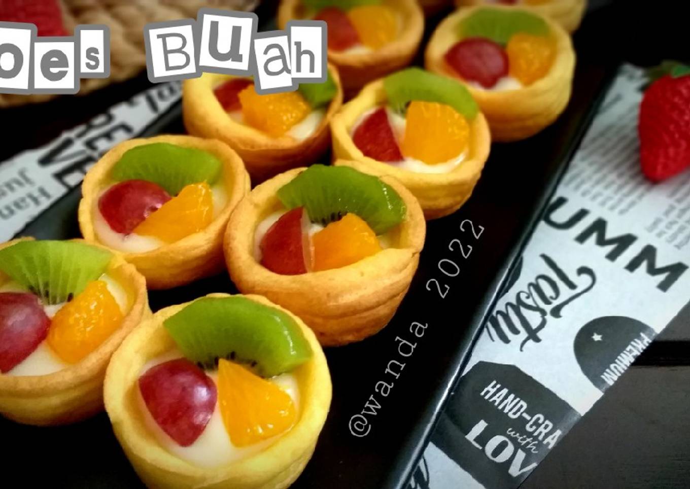 Soes Buah Vla Ekonomis Rasa Premium